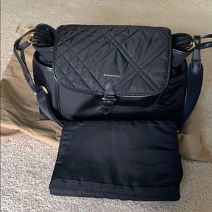 Burberry diaper bag